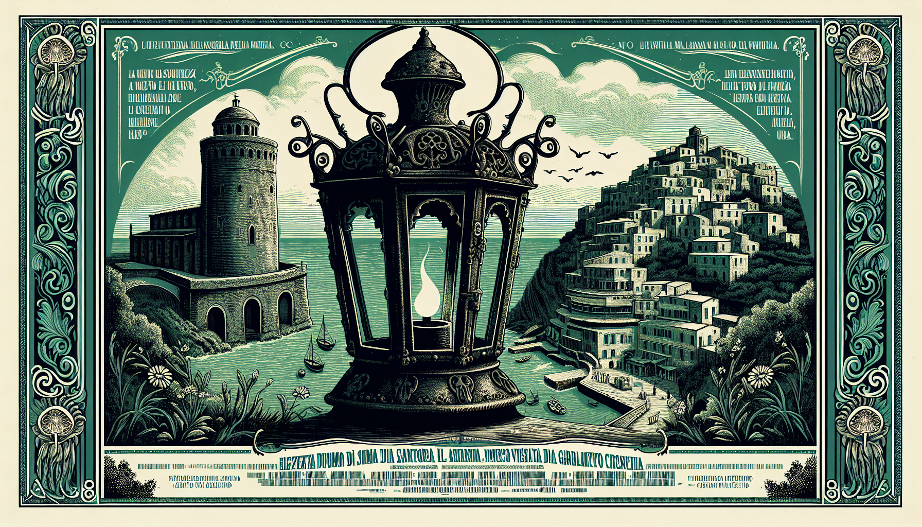 The Awakening of Santoria’s Lamppost