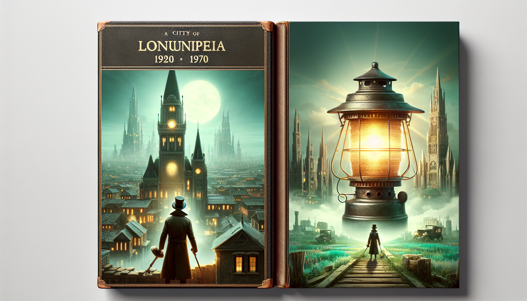 The Old Lamppost of Lunaria’s Emerald Garden