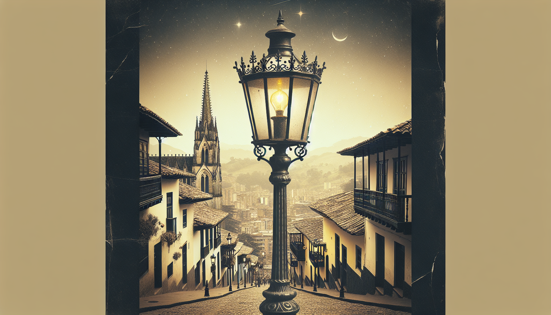 The Old Streetlamp of Miraflor